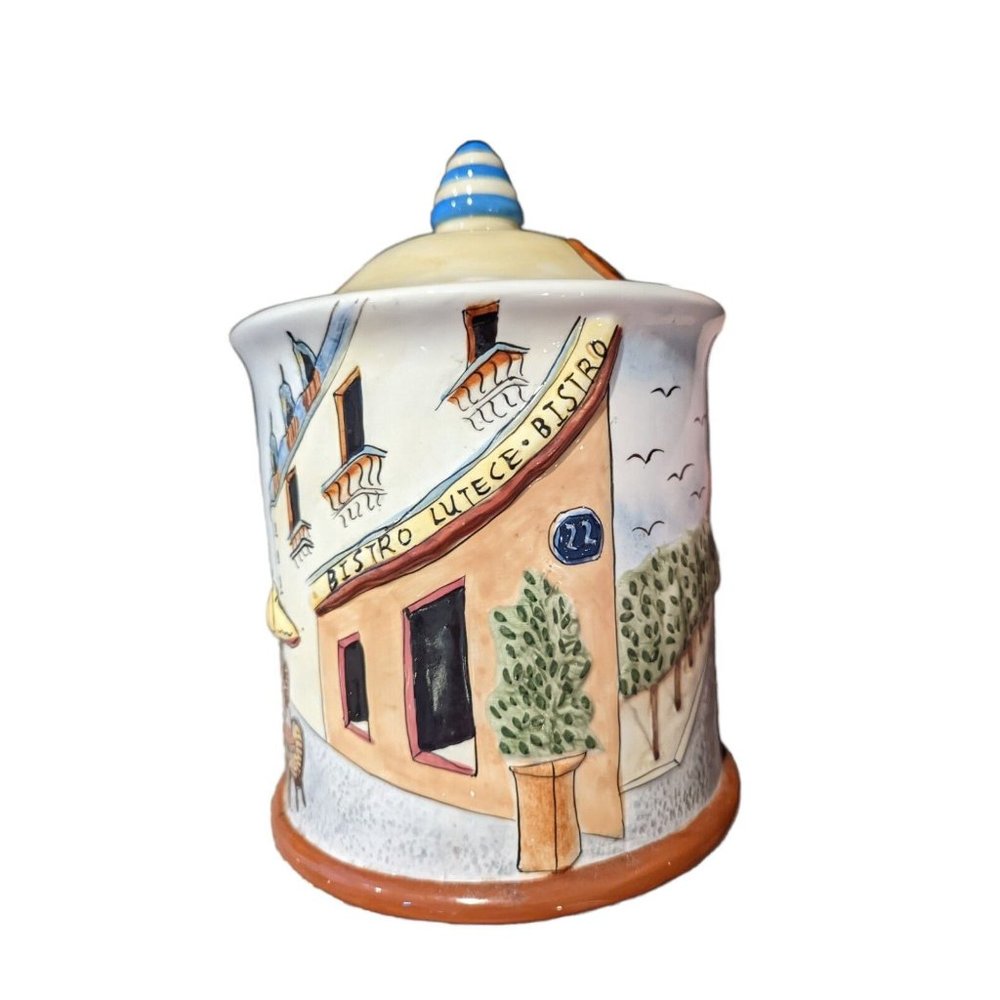 The Sakura Table "PARIS BISTRO" Gracey Knight Jar 9.5"